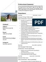 Resume - Marina Manvelishvili