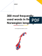 eBook 300 Most Common Words Used in the Norwegian Language