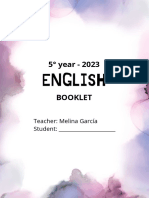 English: 5° Year - 2023