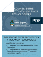 Relaciones Entre Prospectiva y VTeIC