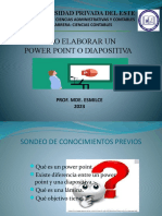 Cómo Elaborar Diapositivas