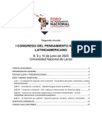 Segunda Circular - Congreso PNL