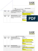 Cronograma Economia y Toma de Decisones 