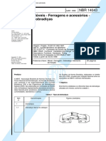 Móveis - Ferragens e Acessórios - Dobradiças: ABNT-Associação Brasileira de Normas Técnicas