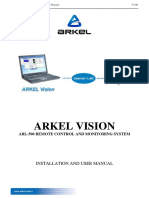 ARKEL Vision Installation and User Manual.V180.En