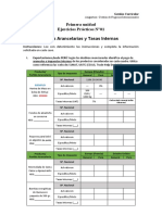 Primera Unidad Ejercicios Prácticos N°01 Tasas Arancelarias y Tasas Internas