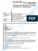 06 - ABNT - BBR - 10520 - Citações de documentos