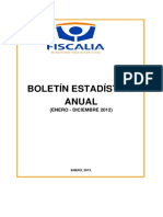 Boletin Anual 2012