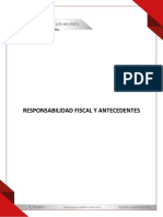 Responsabilidad Fiscal Y Antecedentes