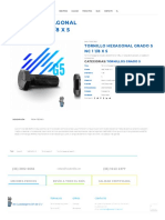 Tornillo Hexagonal Grado 5