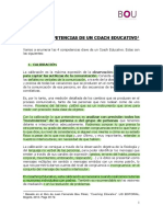 Competencias clave de un coach educativo