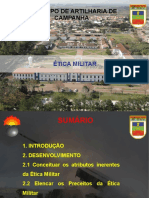 25º Grupo de Artilharia de Campanha: Ética Militar