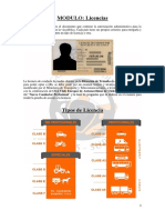 MODULO: Licencias