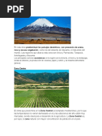 Relieve y clima de la zona central de Chile | PDF | Clima | Chile