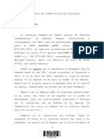 Caso - Discriminacion Por - Nacionalidad - Tutela - Laboral