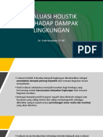 Evaluasi Holistik Terhadap Dampak Lingkungan: Dr. Esthi Kusdarini, ST MT