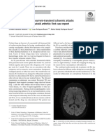 Leflunomide-Induced Recurrent-Transient Ischaemic Attacks in A Patient With Rheumatoid Arthritis: First Case Report