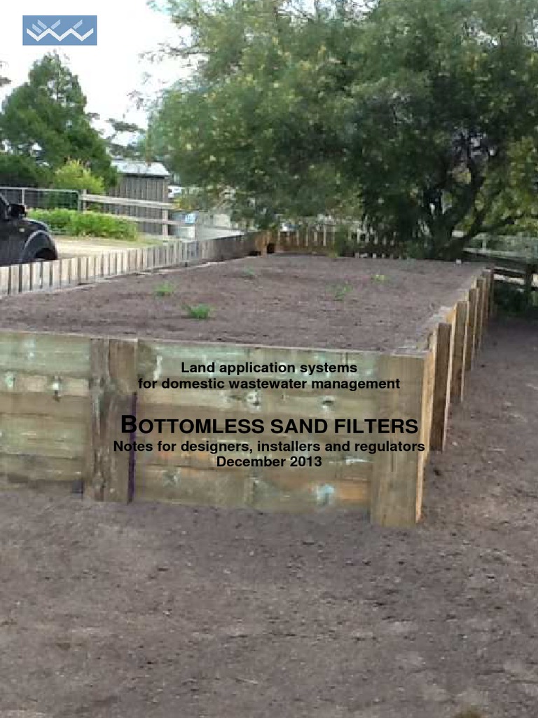 Ottomless Sand Filters: Land Application Systems For Domestic ...