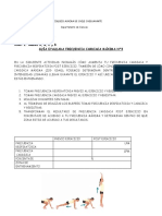 ISIDORA PAREDES - GUÍA EVALUADA 2° MEDIO ZONAS ENTRENAMIENTO FCmax