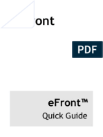 eFront Quick Guide