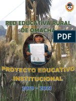 Proyecto Educativo Institucional 2019 - 2021: Red Educativa Rural de Omacha