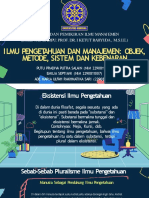 Presentasi - Tugas Filsafat - Ilmu Pengetahuan Dan Manajemen