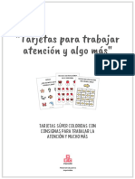 Tarjetas para Trabajar Atención