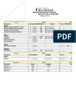 IND-ES-113 Especificación Goma Dacron Tapiceria MOD FRESNO