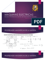Maquinaria eléctrica y propiedades magnéticas