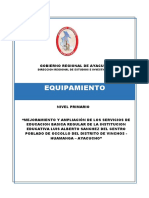 Equipamiento: Gobierno Regional de Ayacucho