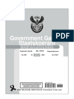 Government Gazette Staatskoerant: Republic of South Africa Republiek Van Suid Afrika