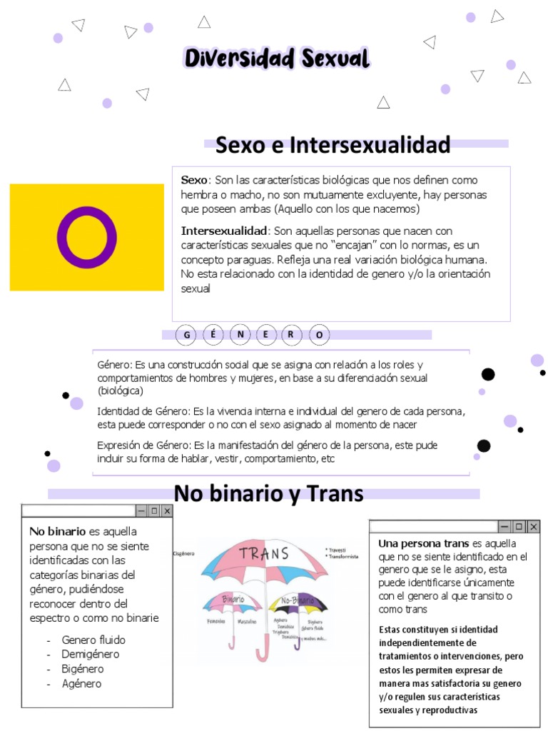 Diversidad Sexual y de Género: Conceptos Clave | PDF | Género ...