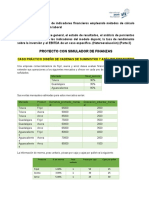 Proyecto Con Simulador de Finanzas: Producto % de Merma Peso Unitario Piezas Por Caja Cajas Por Pallet