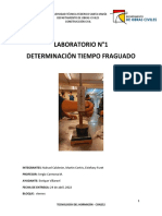 Laboratorio N°1 Determinación Tiempo Fraguado