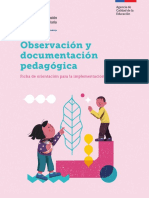 Ficha Observacion y Documentación Pedagogica