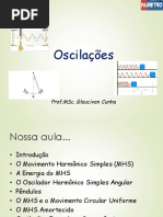 Oscilações: Prof - Msc. Glaucivan Cunha
