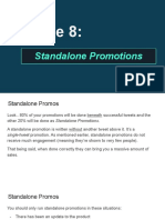 Module 8 - Standalone Promotions