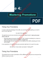 Module 4 - Mastering Promotions