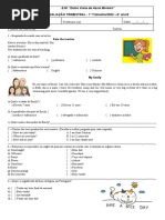 Simulado Ingles 1º Ano Ensino Medio | PDF | Língua inglesa | Comunicação