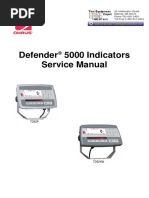 Defender 5000 Indicators Service Manual