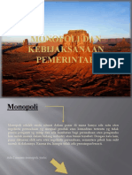 Monopoli Dan Kebijaksanaan Pemerintah