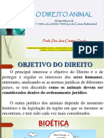 O Direito Animal: Profa. Dra. Ana Cristina Tasaka