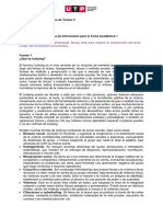 Semana 03 - Fuentes de Información Tarea Académica 1 (TA1)