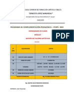 Programa de Complementación Pedagógica - Pcope 2022: "Ernesto López Mindreau"