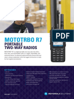 Mototrbo r7 Datasheet