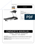 Owner'S Manual: Assembly Operation Maintenance Warranty Part Ordering