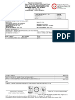 Factura de procedimiento radiológico en Instituto Nacional de Cancerología