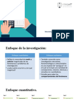 Clase 13. Enfoque de La Investigación