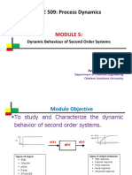 WEEK 5 MODULE 5 - Dynamic Behaviour of Second Order