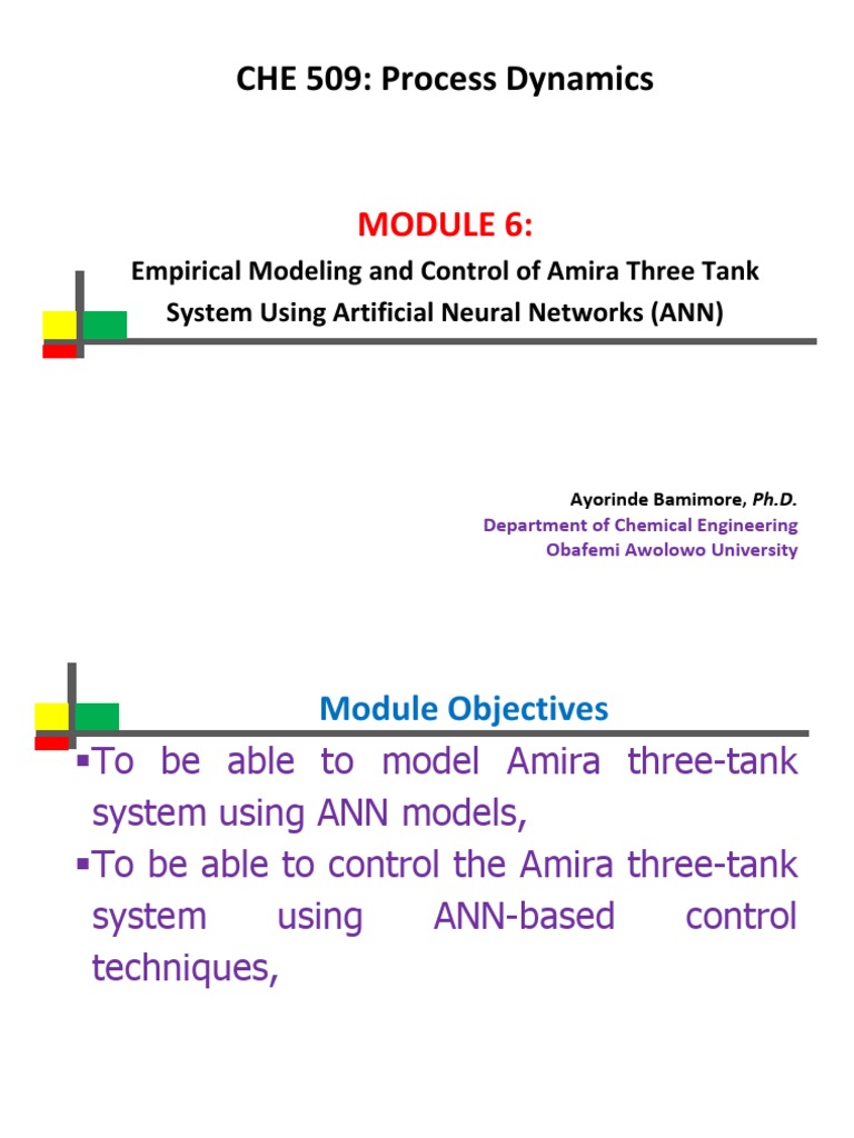ANN Control of Amira Three-Tank System | PDF | Applied Mathematics ...